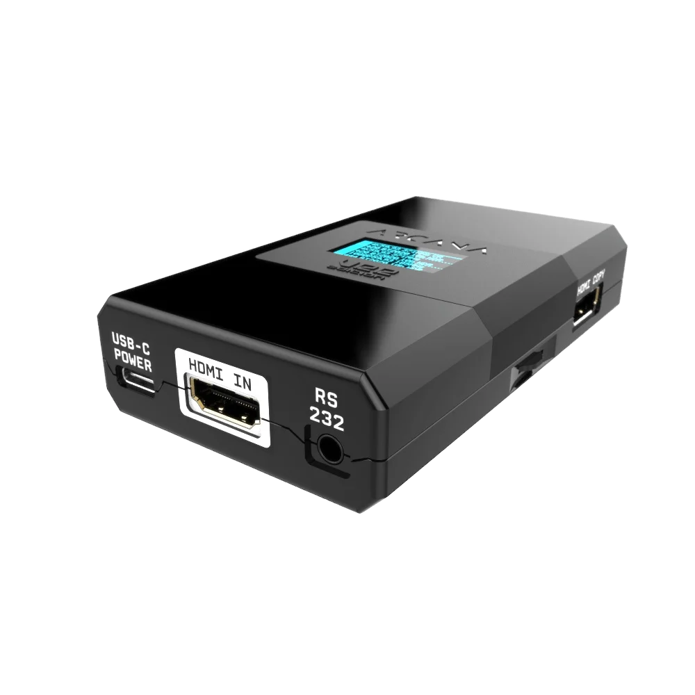HDfury Arcana 2 med projektor og AV-receiver med eARC