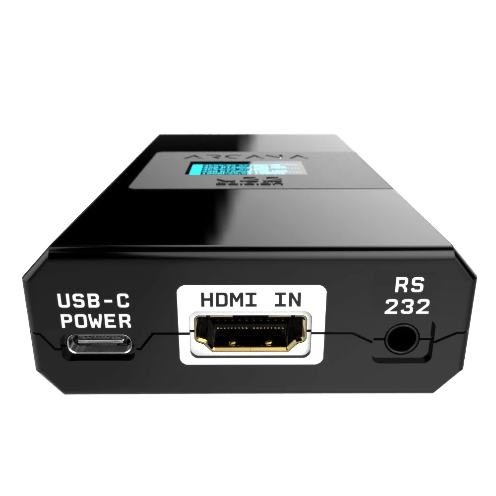 HDfury Arcana 2 HDMI 2.1 40Gbps lydekstraktor, set oppefra