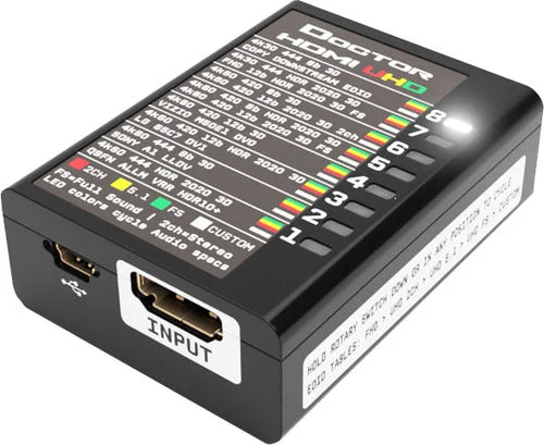 HDfury Dr HDMI 4K EDID-manager og HDMI-emulator, set forfra