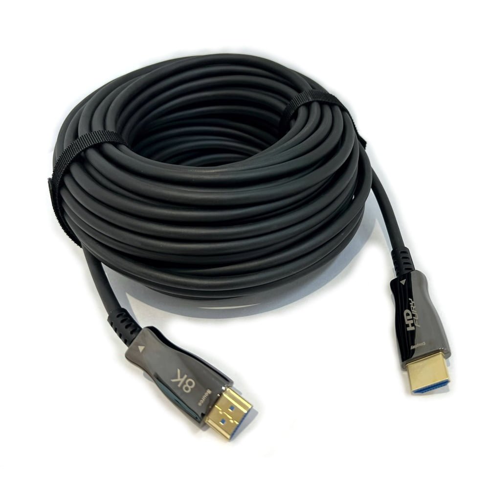HDfury HDMI-fiberkabel 8K 20m - Optisk 48Gbps
